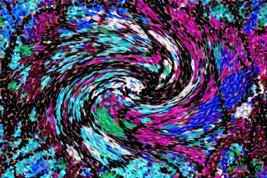 Modern soyut resim. Renkli akıcı sanat resimleri. Geometrik arkaplan.