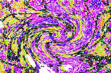 Modern soyut resim. Renkli akıcı sanat resimleri. Geometrik arkaplan.