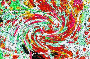 Modern soyut resim. Renkli akıcı sanat resimleri. Geometrik arkaplan.