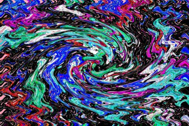 Modern soyut resim. Renkli akıcı sanat resimleri. Geometrik arkaplan.