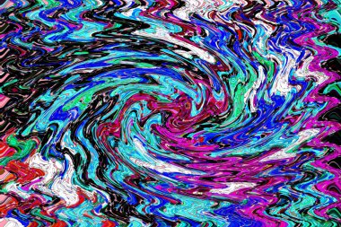 Modern soyut resim. Renkli akıcı sanat resimleri. Geometrik arkaplan.