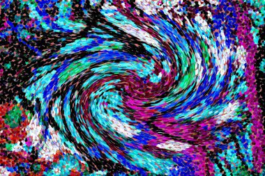 Modern soyut resim. Renkli akıcı sanat resimleri. Geometrik arkaplan.