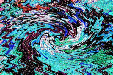 Modern soyut resim. Renkli akıcı sanat resimleri. Geometrik arkaplan.