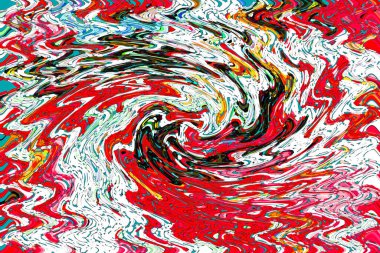 Modern soyut resim. Renkli akıcı sanat resimleri. Geometrik arkaplan.