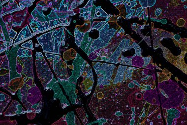 Modern soyut resim. Renkli akıcı sanat resimleri. Geometrik arkaplan.