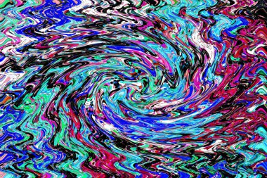 Modern soyut resim. Renkli akıcı sanat resimleri. Geometrik arkaplan.