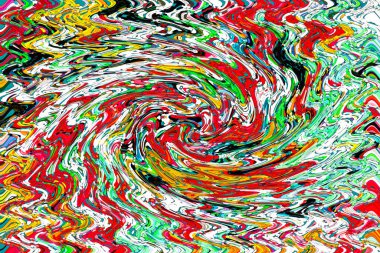 Modern soyut resim. Renkli akıcı sanat resimleri. Geometrik arkaplan.