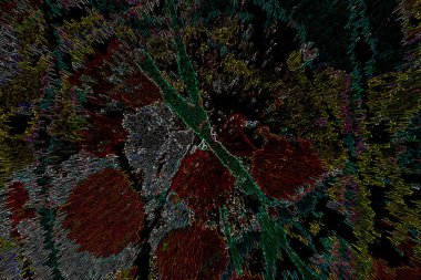 Modern soyut resim. Renkli akıcı sanat resimleri. Geometrik arkaplan.