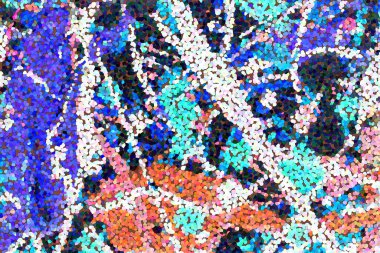 Modern soyut resim. Renkli akıcı sanat resimleri. Geometrik arkaplan.