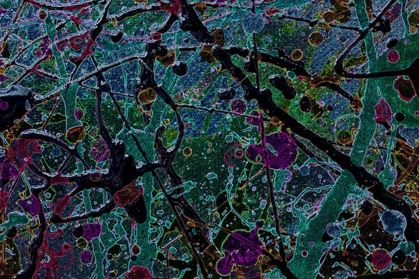 Modern soyut resim. Renkli akıcı sanat resimleri. Geometrik arkaplan.