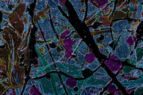 Modern soyut resim. Renkli akıcı sanat resimleri. Geometrik arkaplan.