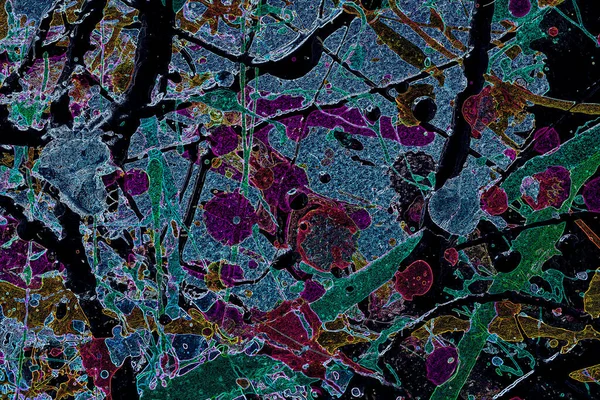 Modern soyut resim. Renkli akıcı sanat resimleri. Geometrik arkaplan.