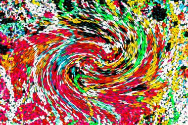 Modern soyut resim. Renkli akıcı sanat resimleri. Geometrik arkaplan.