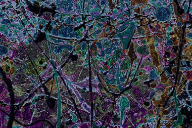 Modern soyut resim. Renkli akıcı sanat resimleri. Geometrik arkaplan.