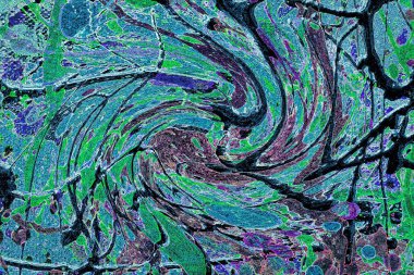 Modern soyut resim. Renkli akıcı sanat resimleri. Geometrik arkaplan.