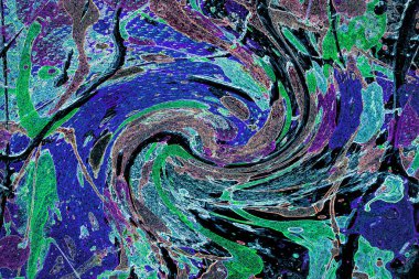 Modern soyut resim. Renkli akıcı sanat resimleri. Geometrik arkaplan.