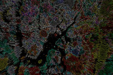 Modern soyut resim. Renkli akıcı sanat resimleri. Geometrik arkaplan.