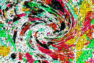 Modern soyut resim. Renkli akıcı sanat resimleri. Geometrik arkaplan.