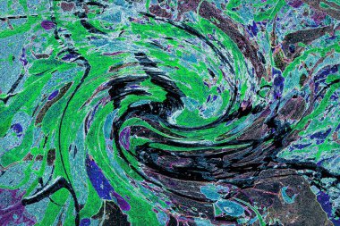 Modern soyut resim. Renkli akıcı sanat resimleri. Geometrik arkaplan.