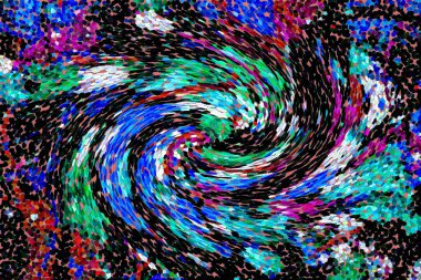 Modern soyut resim. Renkli akıcı sanat resimleri. Geometrik arkaplan.