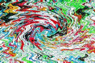 Modern soyut resim. Renkli akıcı sanat resimleri. Geometrik arkaplan.