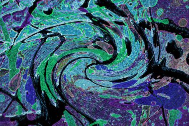 Modern soyut resim. Renkli akıcı sanat resimleri. Geometrik arkaplan.