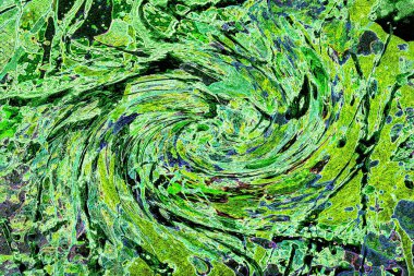 Modern soyut resim. Renkli akıcı sanat resimleri. Geometrik arkaplan.