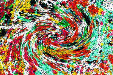 Modern soyut resim. Renkli akıcı sanat resimleri. Geometrik arkaplan.