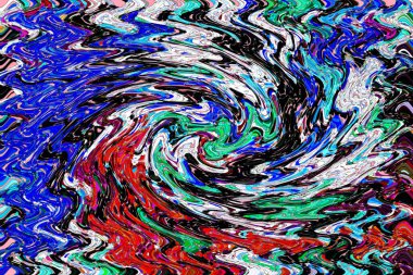 Modern soyut resim. Renkli akıcı sanat resimleri. Geometrik arkaplan.