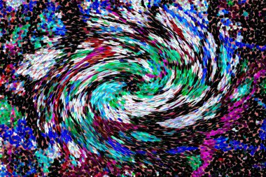 Modern soyut resim. Renkli akıcı sanat resimleri. Geometrik arkaplan.