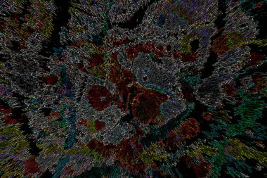 Modern soyut resim. Renkli akıcı sanat resimleri. Geometrik arkaplan.