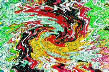 Modern soyut resim. Renkli akıcı sanat resimleri. Geometrik arkaplan.