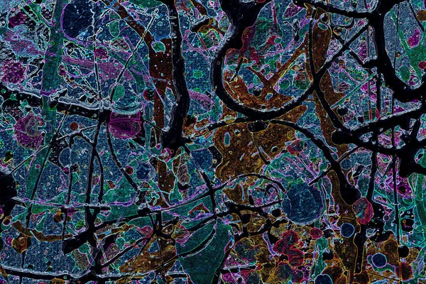 Modern soyut resim. Renkli akıcı sanat resimleri. Geometrik arkaplan.