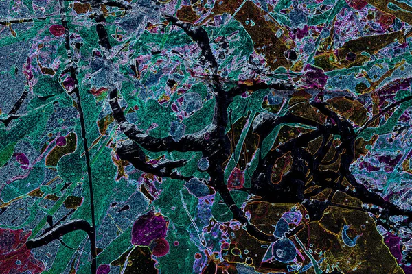 Modern soyut resim. Renkli akıcı sanat resimleri. Geometrik arkaplan.