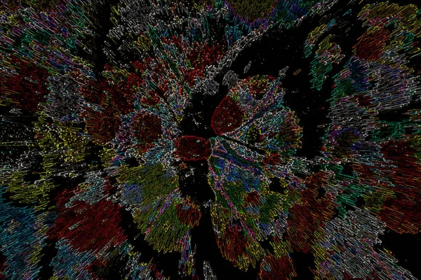 Modern soyut resim. Renkli akıcı sanat resimleri. Geometrik arkaplan.