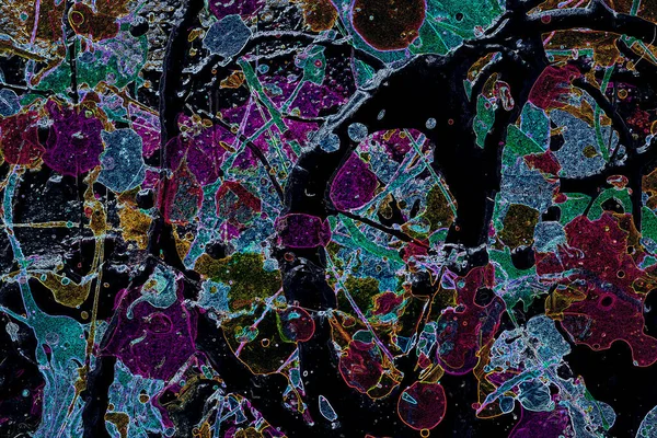 Modern soyut resim. Renkli akıcı sanat resimleri. Geometrik arkaplan.