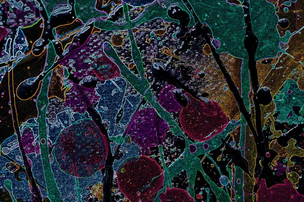 Modern soyut resim. Renkli akıcı sanat resimleri. Geometrik arkaplan.