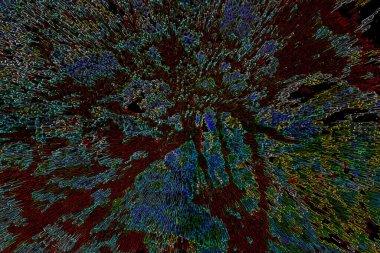 Modern soyut resim. Renkli akıcı sanat resimleri. Geometrik arkaplan.