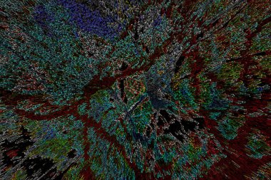 Modern soyut resim. Renkli akıcı sanat resimleri. Geometrik arkaplan.