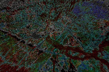 Modern soyut resim. Renkli akıcı sanat resimleri. Geometrik arkaplan.