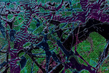 Modern soyut resim. Renkli akıcı sanat resimleri. Geometrik arkaplan.