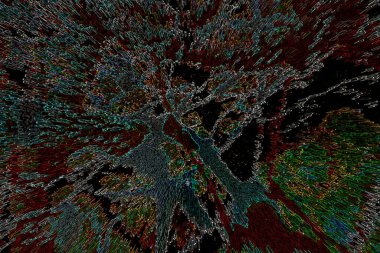 Modern soyut resim. Renkli akıcı sanat resimleri. Geometrik arkaplan.