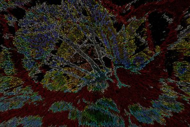 Modern soyut resim. Renkli akıcı sanat resimleri. Geometrik arkaplan.