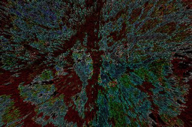 Modern soyut resim. Renkli akıcı sanat resimleri. Geometrik arkaplan.