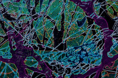 Modern soyut resim. Renkli akıcı sanat resimleri. Geometrik arkaplan.