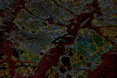 Modern soyut resim. Renkli akıcı sanat resimleri. Geometrik arkaplan.