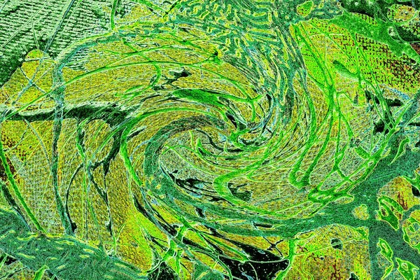 Modern soyut resim. Renkli akıcı sanat resimleri. Geometrik arkaplan.