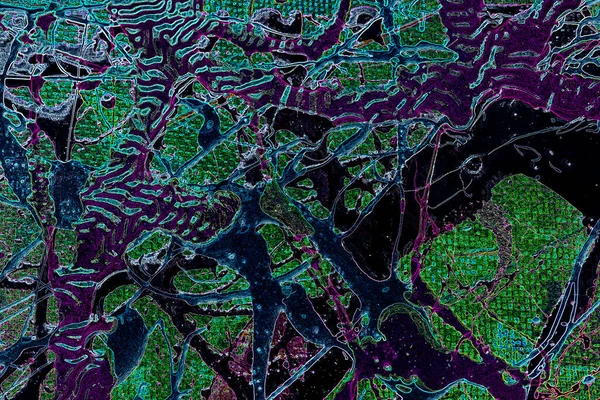 Modern soyut resim. Renkli akıcı sanat resimleri. Geometrik arkaplan.