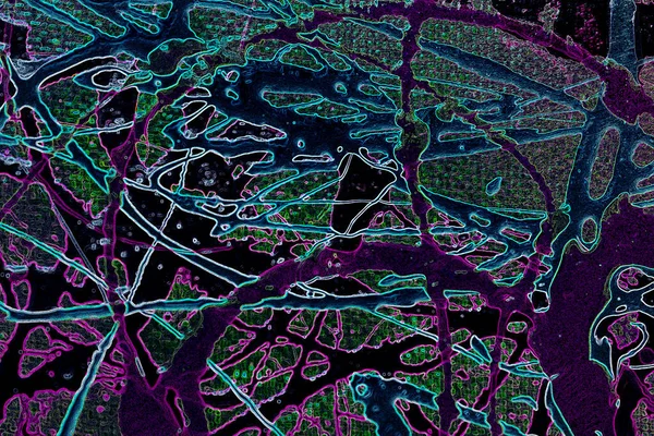 Modern soyut resim. Renkli akıcı sanat resimleri. Geometrik arkaplan.