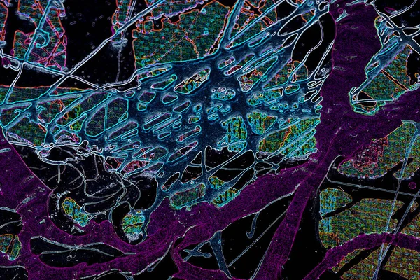 Modern soyut resim. Renkli akıcı sanat resimleri. Geometrik arkaplan.